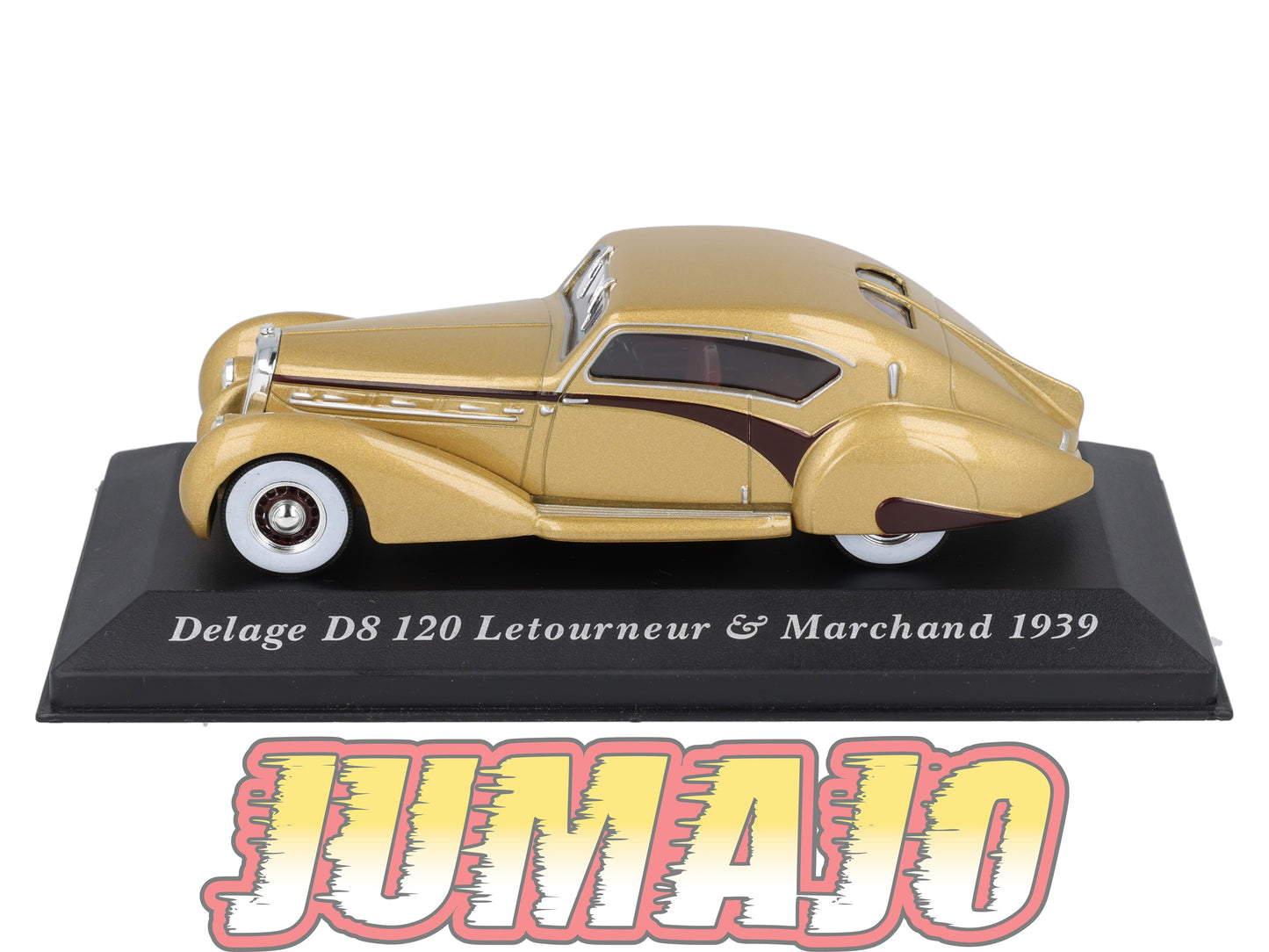 VC10 1/43 IXO altaya Voitures d'autrefois : DELAGE D8 120 Letourneur & Marchand