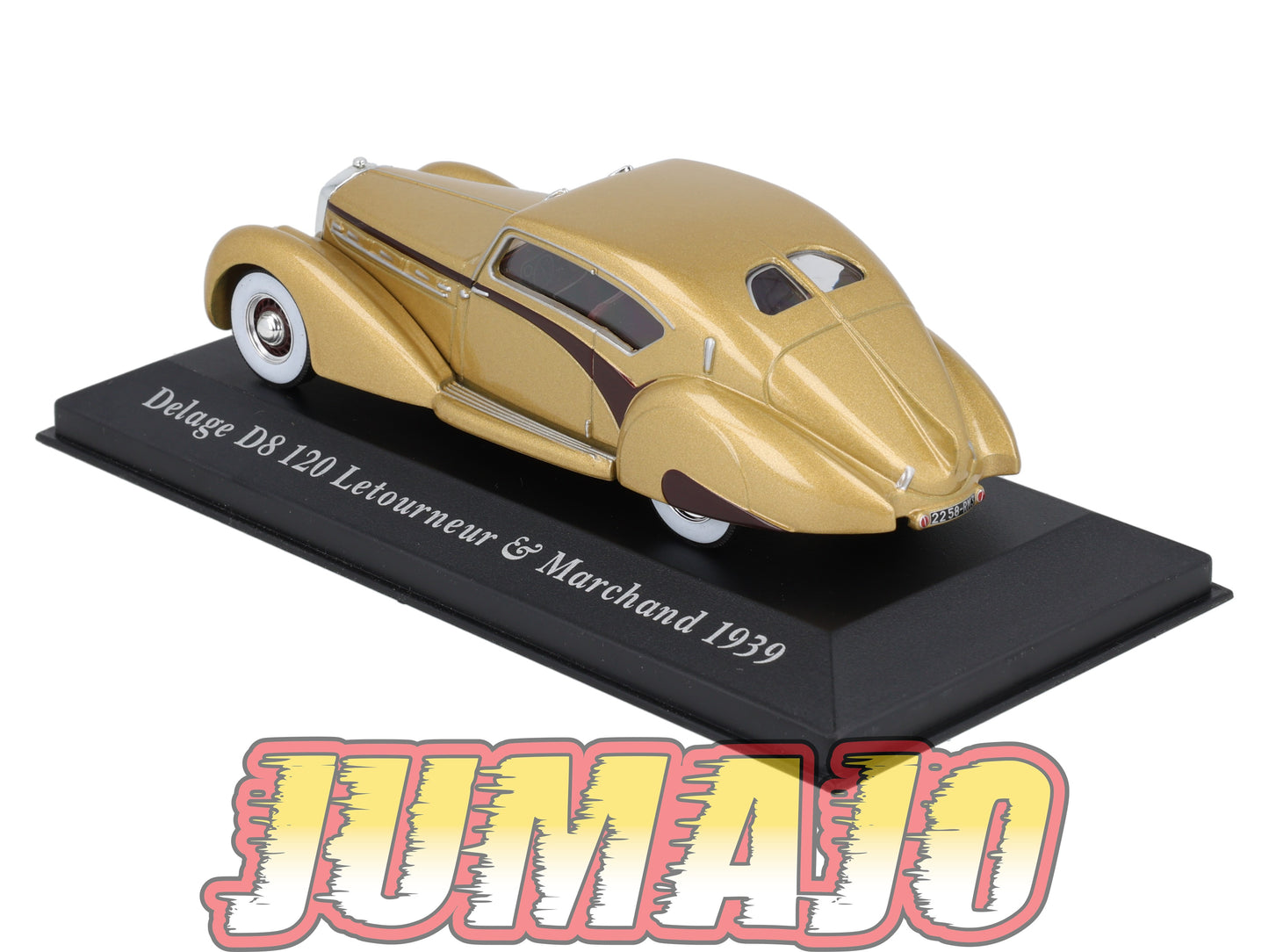 VC10 1/43 IXO altaya Voitures d'autrefois : DELAGE D8 120 Letourneur & Marchand