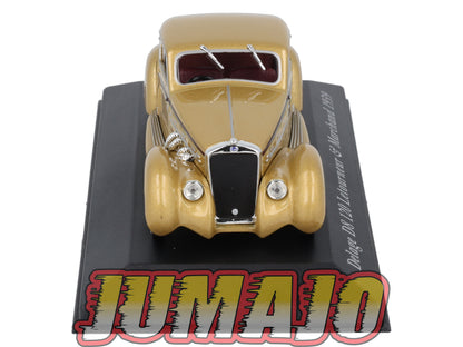 VC10 1/43 IXO altaya Voitures d'autrefois : DELAGE D8 120 Letourneur & Marchand