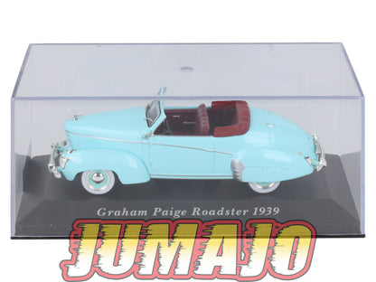 VC13 Voiture 1/43 IXO Altaya Classic : GRAHAM PAIGE Roadster 1939