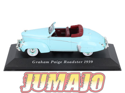 VC13 Voiture 1/43 IXO Altaya Classic : GRAHAM PAIGE Roadster 1939