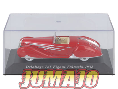 VC14 Voiture 1/43 IXO Altaya Classic : DELAHAYE 165 Figoni Falaschi 1938