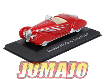 VC14 Voiture 1/43 IXO Altaya Classic : DELAHAYE 165 Figoni Falaschi 1938