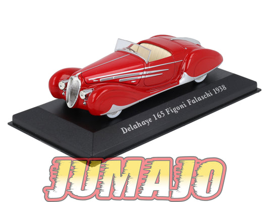 VC14 Voiture 1/43 IXO Altaya Classic : DELAHAYE 165 Figoni Falaschi 1938