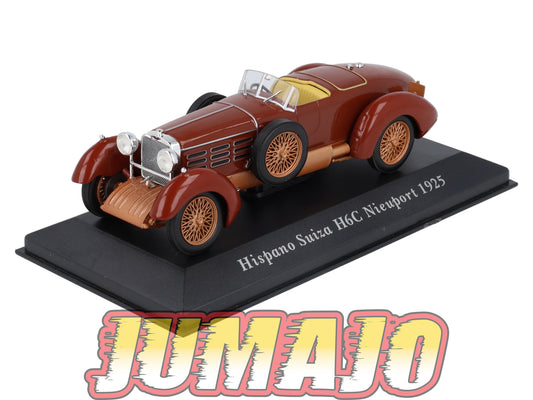 VC17 Voiture 1/43 IXO Altaya Classic : HISPANO SUIZA H6C Nieuport 1925
