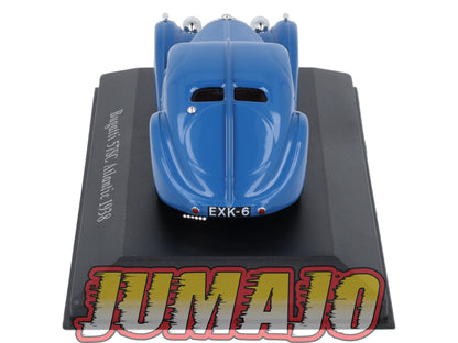 VC18 Voiture 1/43 IXO Altaya Classic : BUGATTI 57SC Atlantic 1938