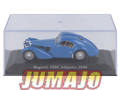 VC18 Voiture 1/43 IXO Altaya Classic : BUGATTI 57SC Atlantic 1938
