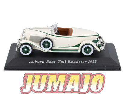 VC20 Voiture 1/43 IXO Altaya Classic : AUBURN Boat-Tail Roadster 1933