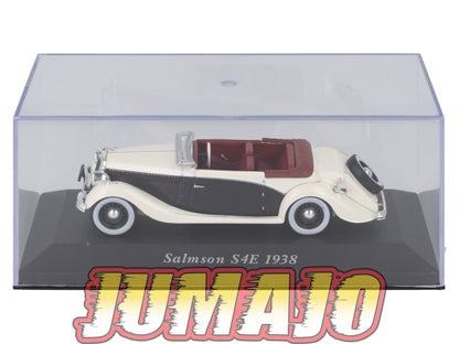 VC21 Voiture 1/43 IXO Altaya Classic : SALMSON S4E 1938