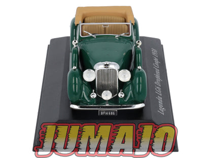 VC22 Voiture 1/43 IXO Altaya Classic : LAGONDA LG6 Drophead Coupé 1938