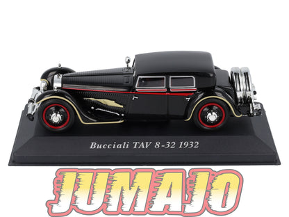 VC23 Voiture 1/43 IXO Altaya Classic : BUCCIALI TAV 8-32 1932