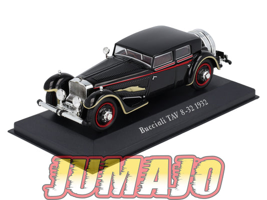 VC23 Voiture 1/43 IXO Altaya Classic : BUCCIALI TAV 8-32 1932