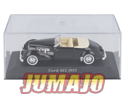VC24 Voiture 1/43 IXO Altaya Classic : CORD 812 1937