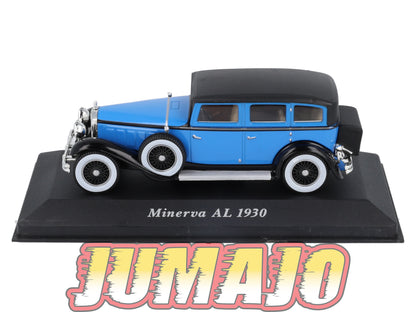 VC27 Voiture 1/43 IXO Altaya Classic : MINERVA AL 1930