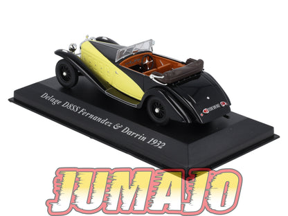 VC32 Voiture 1/43 IXO Altaya Classic : DELAGE D8ss Fernandez Darrin 1932