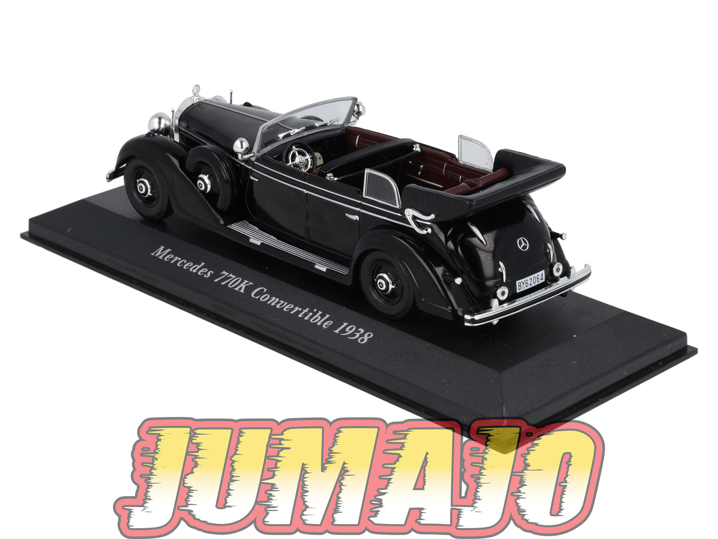 VC33 Voiture 1/43 IXO Altaya Classic : MERCEDES 770K Convertible 1938