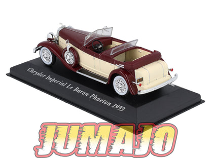 VC34 Voiture 1/43 IXO Altaya Classic : Chrysler Imperial Le Baron Phaeton 1933