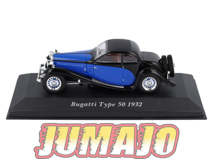VC35 Voiture 1/43 IXO Altaya Classic : BUGATTI Type 50 1932