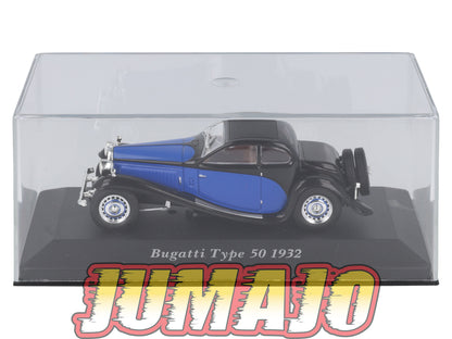 VC35 Voiture 1/43 IXO Altaya Classic : BUGATTI Type 50 1932