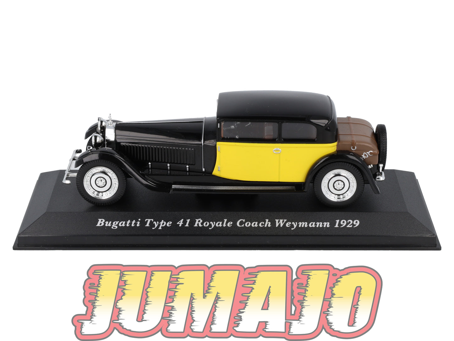 VC38 Voiture 1/43 IXO Altaya Classic : BUGATTI Type 41 Royale Coach Weymann 1929