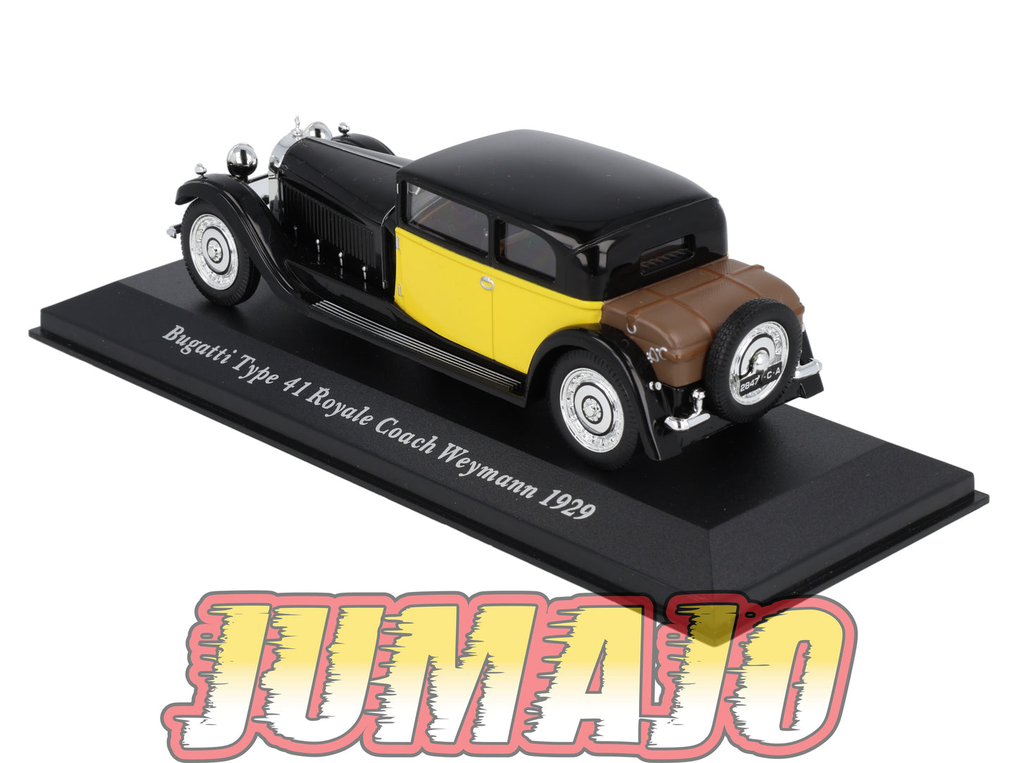 VC38 Voiture 1/43 IXO Altaya Classic : BUGATTI Type 41 Royale Coach Weymann 1929