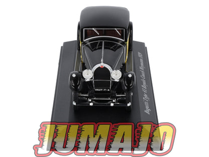 VC38 Voiture 1/43 IXO Altaya Classic : BUGATTI Type 41 Royale Coach Weymann 1929