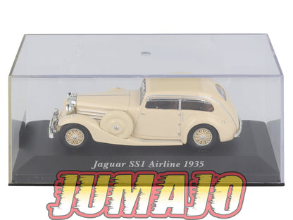 VC39 Voiture 1/43 IXO Altaya Classic : JAGUAR SS1 Airline 1935