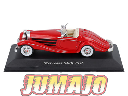 VC3 Voiture 1/43 IXO Altaya Classic : MERCEDES 540K 1936