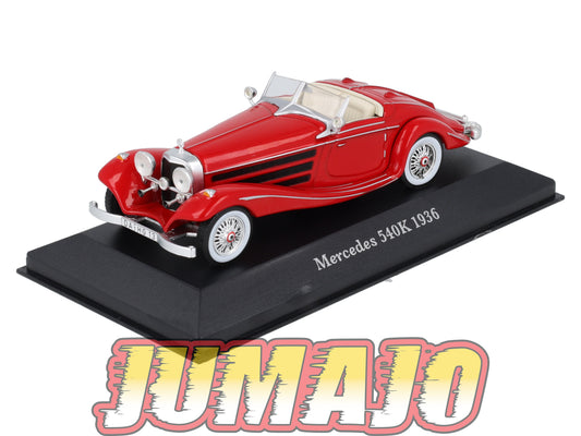 VC3 Voiture 1/43 IXO Altaya Classic : MERCEDES 540K 1936