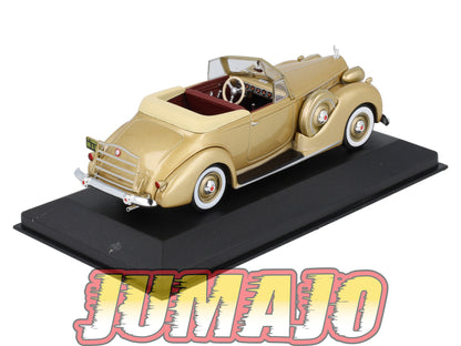 VC41 Voiture 1/43 IXO Altaya Classic : PACKARD Convertible Victoria 1938