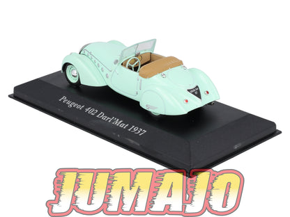 VC42 Voiture 1/43 IXO Altaya Classic : PEUGEOT 402 Darl'Mat 1937