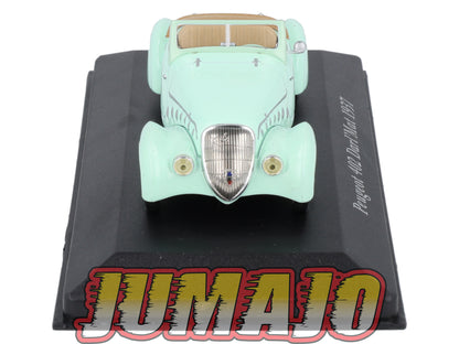 VC42 Voiture 1/43 IXO Altaya Classic : PEUGEOT 402 Darl'Mat 1937