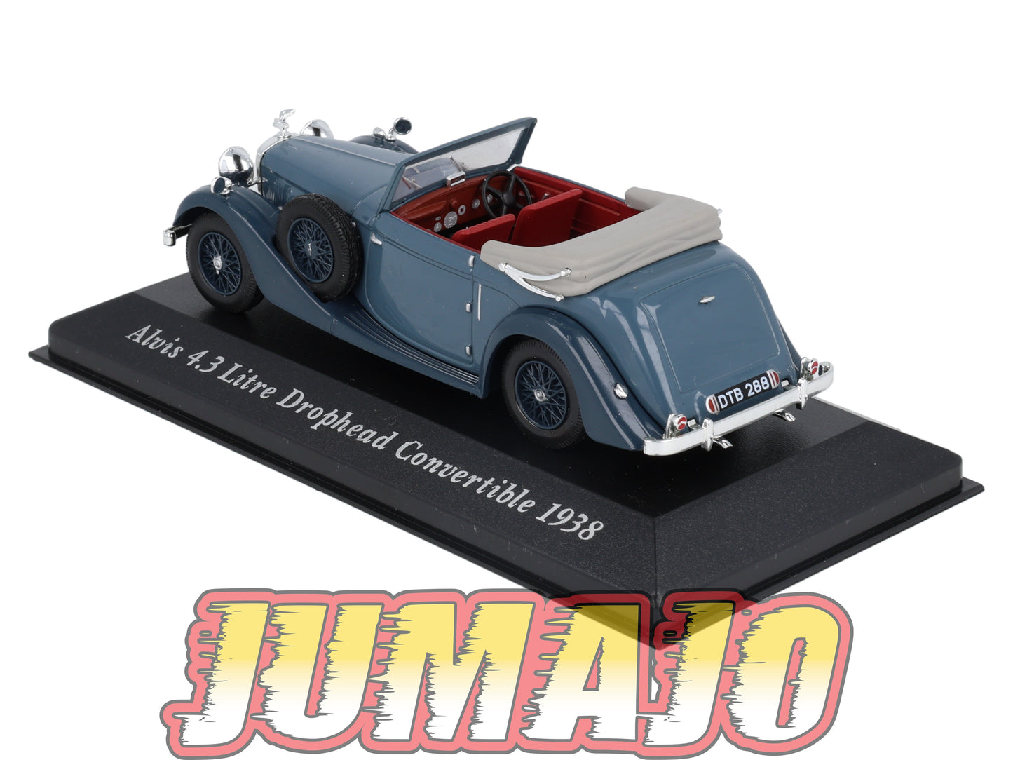 VC43 Voiture 1/43 IXO Altaya Classic : ALVIS 4.3L Drophead Convertible 1938