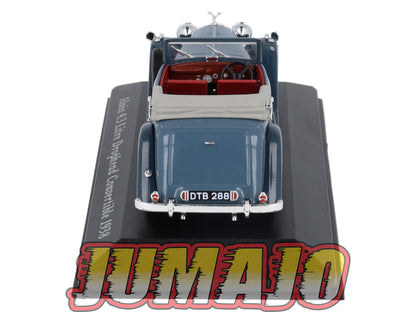 VC43 Voiture 1/43 IXO Altaya Classic : ALVIS 4.3L Drophead Convertible 1938