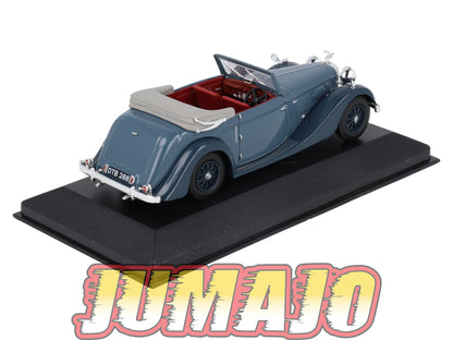 VC43 Voiture 1/43 IXO Altaya Classic : ALVIS 4.3L Drophead Convertible 1938