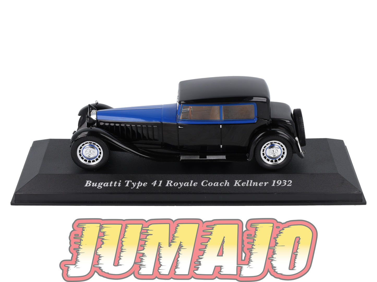 VC45 Voiture 1/43 IXO Altaya Classic : BUGATTI Type 41 Royale Coach Kellner 1932