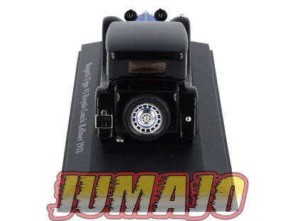 VC45 Voiture 1/43 IXO Altaya Classic : BUGATTI Type 41 Royale Coach Kellner 1932