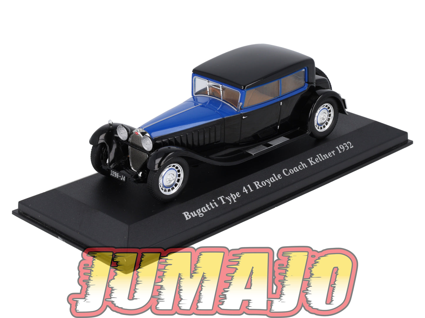 VC45 Voiture 1/43 IXO Altaya Classic : BUGATTI Type 41 Royale Coach Kellner 1932