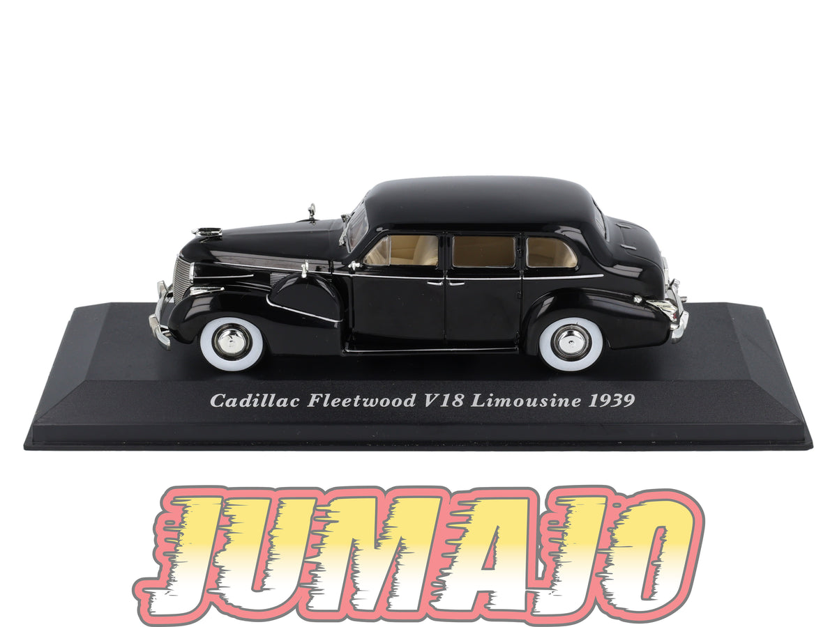 VC46 Voiture 1/43 IXO Altaya Classic : CADILLAC Fleetwood V18 Limousine 1939
