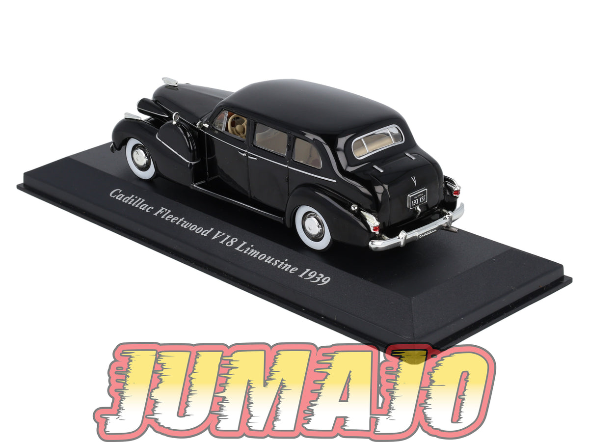 VC46 Voiture 1/43 IXO Altaya Classic : CADILLAC Fleetwood V18 Limousine 1939