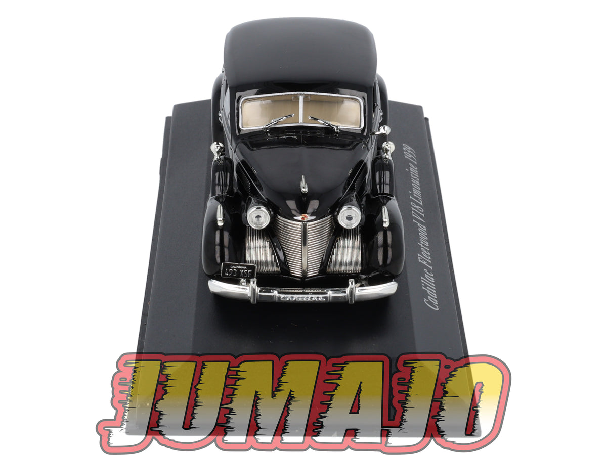VC46 Voiture 1/43 IXO Altaya Classic : CADILLAC Fleetwood V18 Limousine 1939