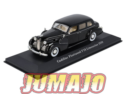VC46 Voiture 1/43 IXO Altaya Classic : CADILLAC Fleetwood V18 Limousine 1939