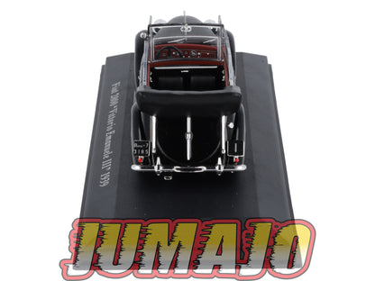 VC47 Voiture 1/43 IXO altaya Voitures d'autrefois : FIAT 2800 Vittorio Emanuele III 1939