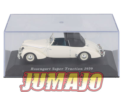 VC50 Voiture 1/43 IXO Altaya Classic : ROSENGART Super Traction 1939