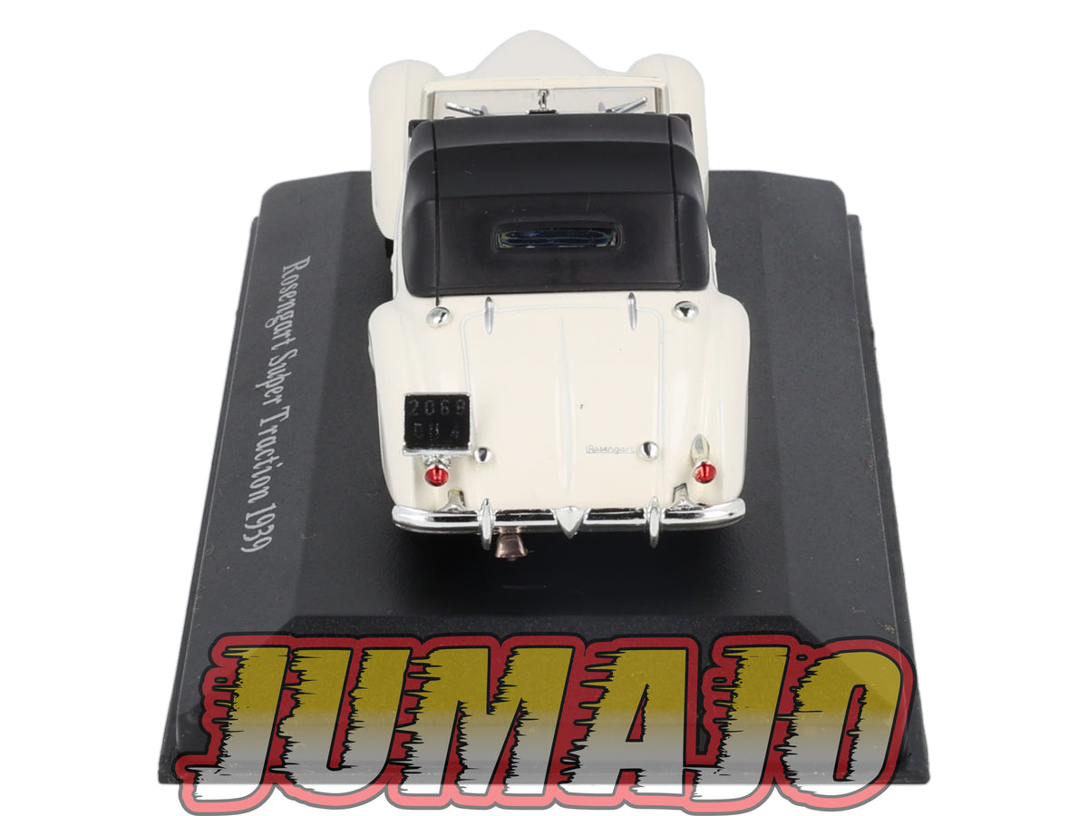 VC50 Voiture 1/43 IXO Altaya Classic : ROSENGART Super Traction 1939
