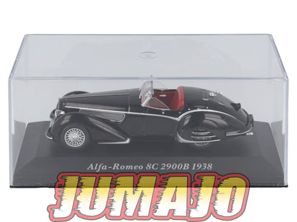VC5 Voiture 1/43 IXO Altaya Classic : ALFA ROMEO 8C 2900B 1938