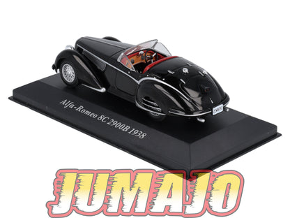 VC5 Voiture 1/43 IXO Altaya Classic : ALFA ROMEO 8C 2900B 1938