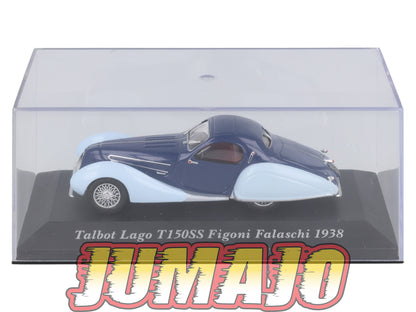 VC6 Voiture 1/43 IXO Altaya Classic : TALBOT Lago T150SS Figoni Falaschi 1938