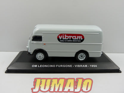 VCE16 1/43 IXO Commerciale Epoque : OM Leoncino furgone - Vibram 1954