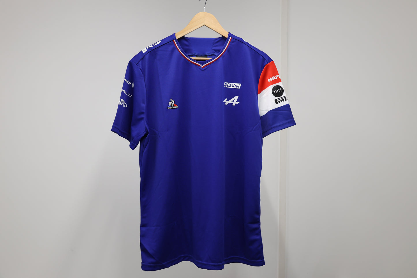 VET2 Teeshirt Technique F1 F Alonso #14 RENAULT Taille XL Coq sportif
